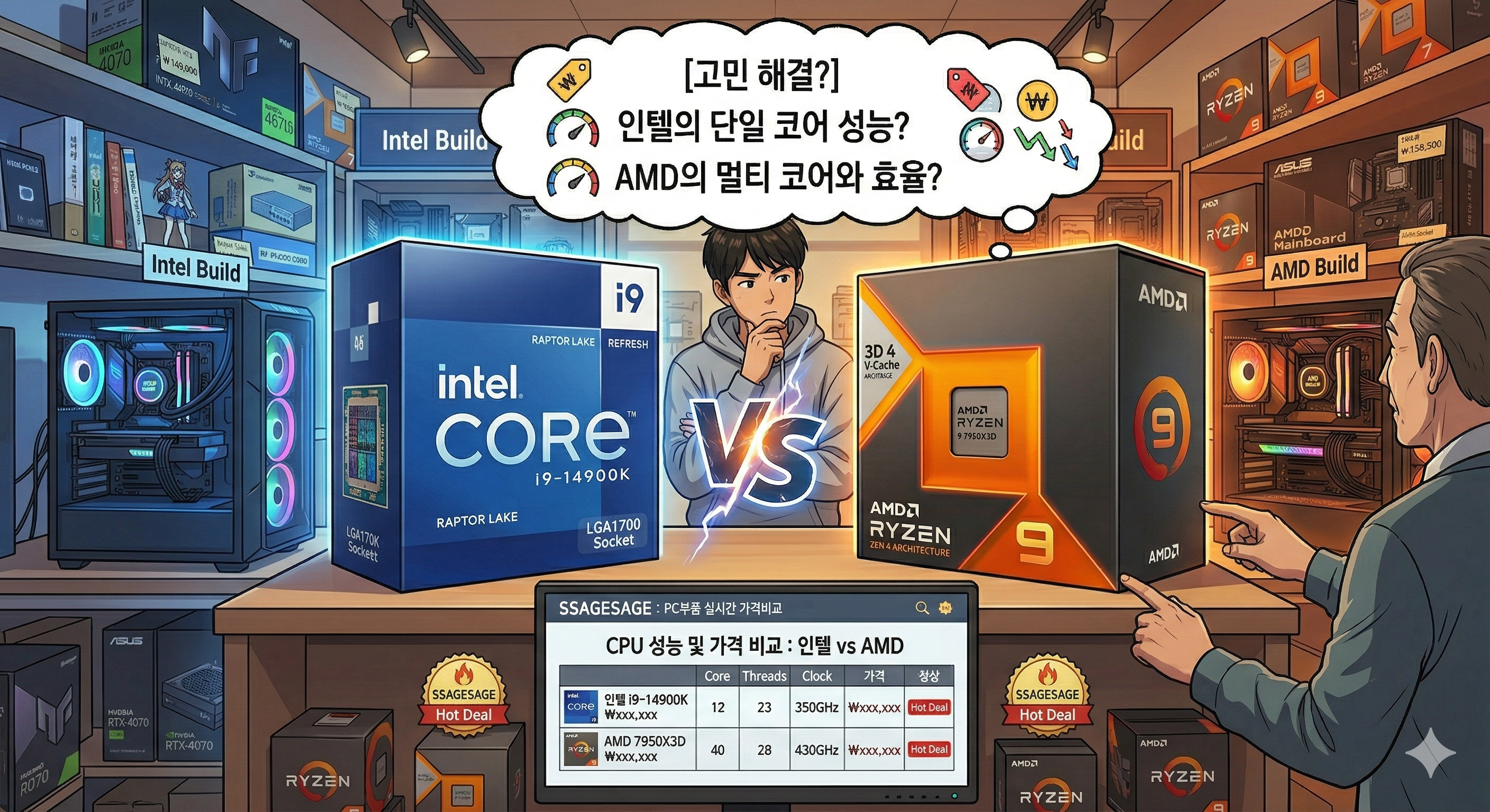 인텔vsamd